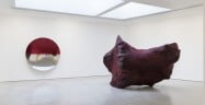 Installation view of Anish Kapoor at Lisson Gallery, London, 31 March – 6 May 2017