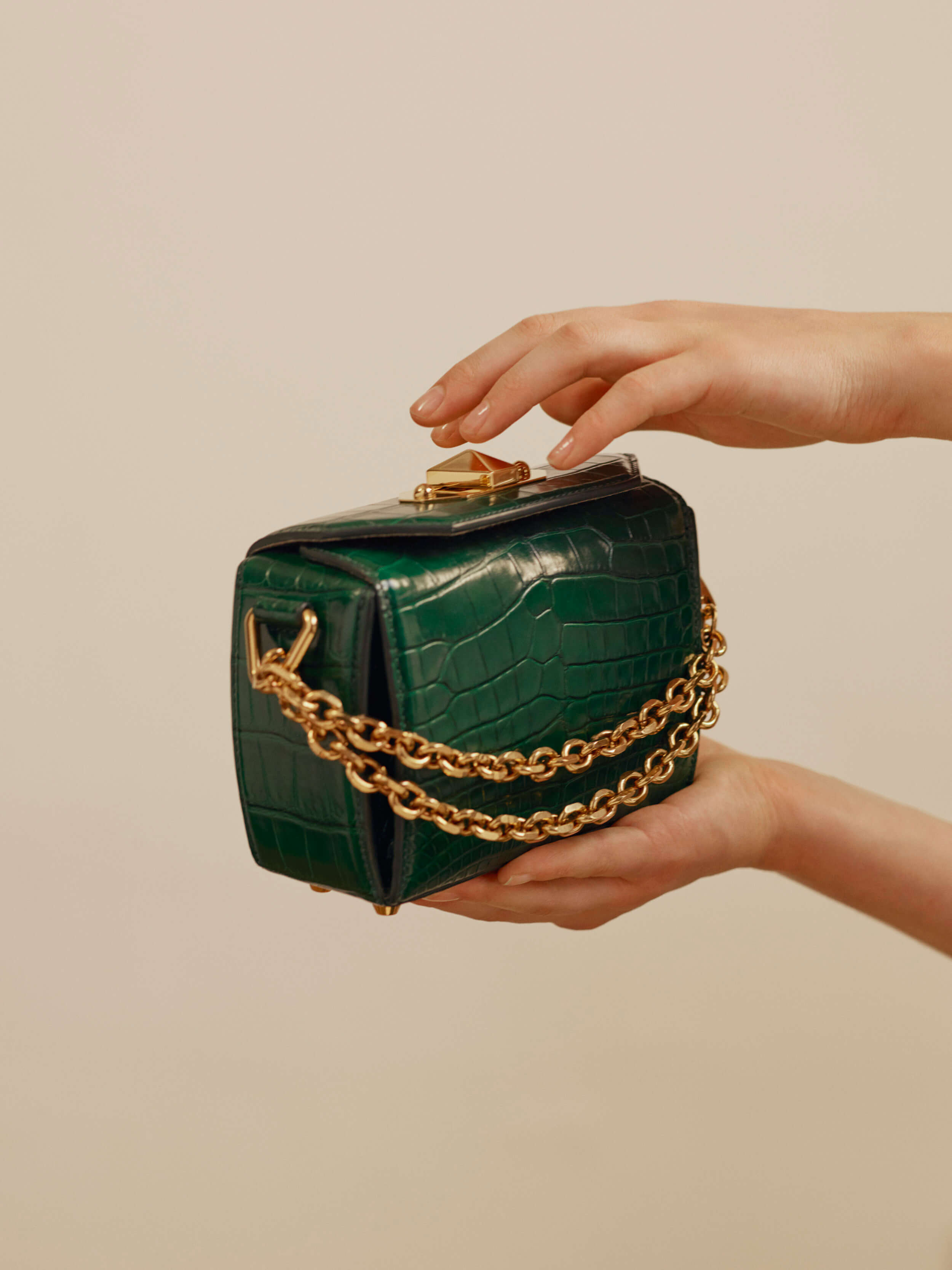 alexander mcqueen box bag