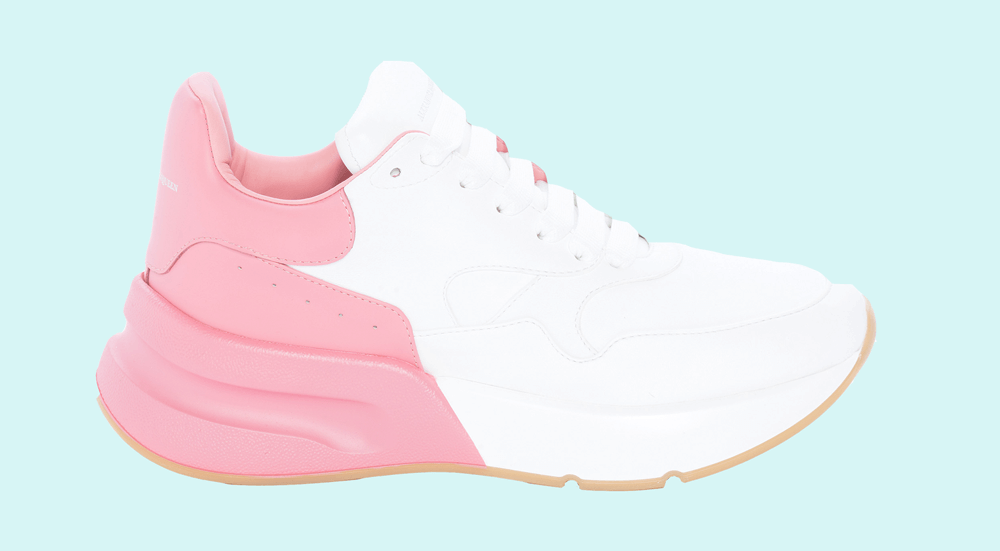 alexander mcqueen runner oversize