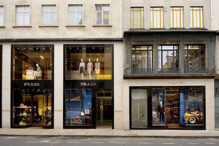 Prada Renews Historic Bond Street Store 