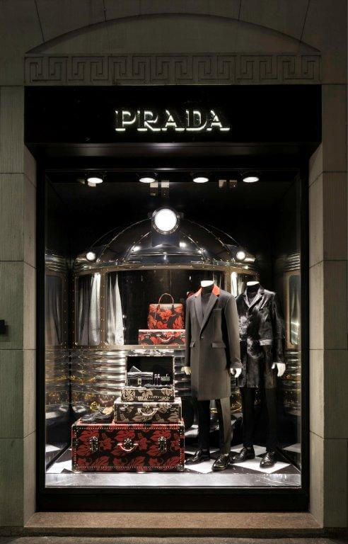 Prada Soho Christmas 2022 Window Prada Christmas Windows Much Like Miu Miu - 10 Magazine
