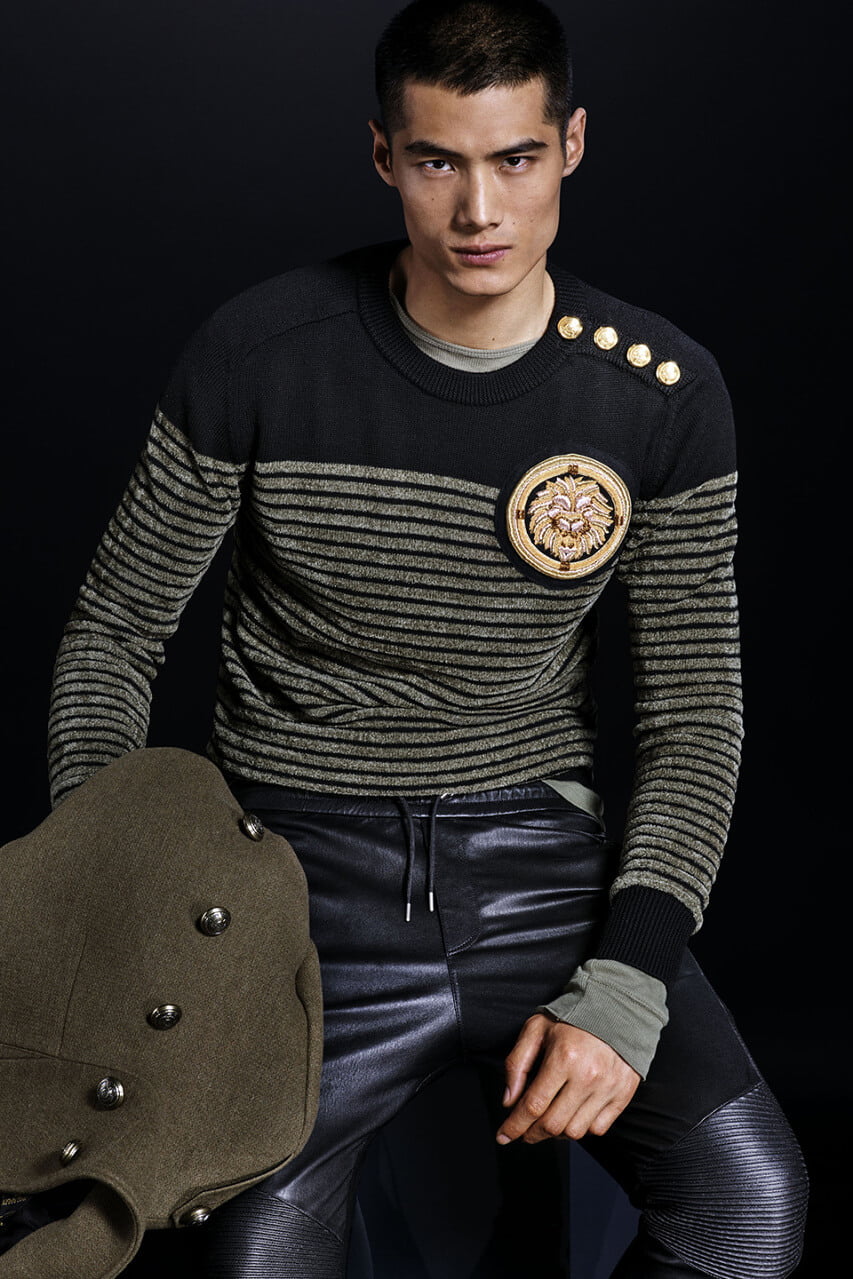 brevpapir dannelse forskel Balmain x H&M: The Mens Lookbook - 10 Magazine