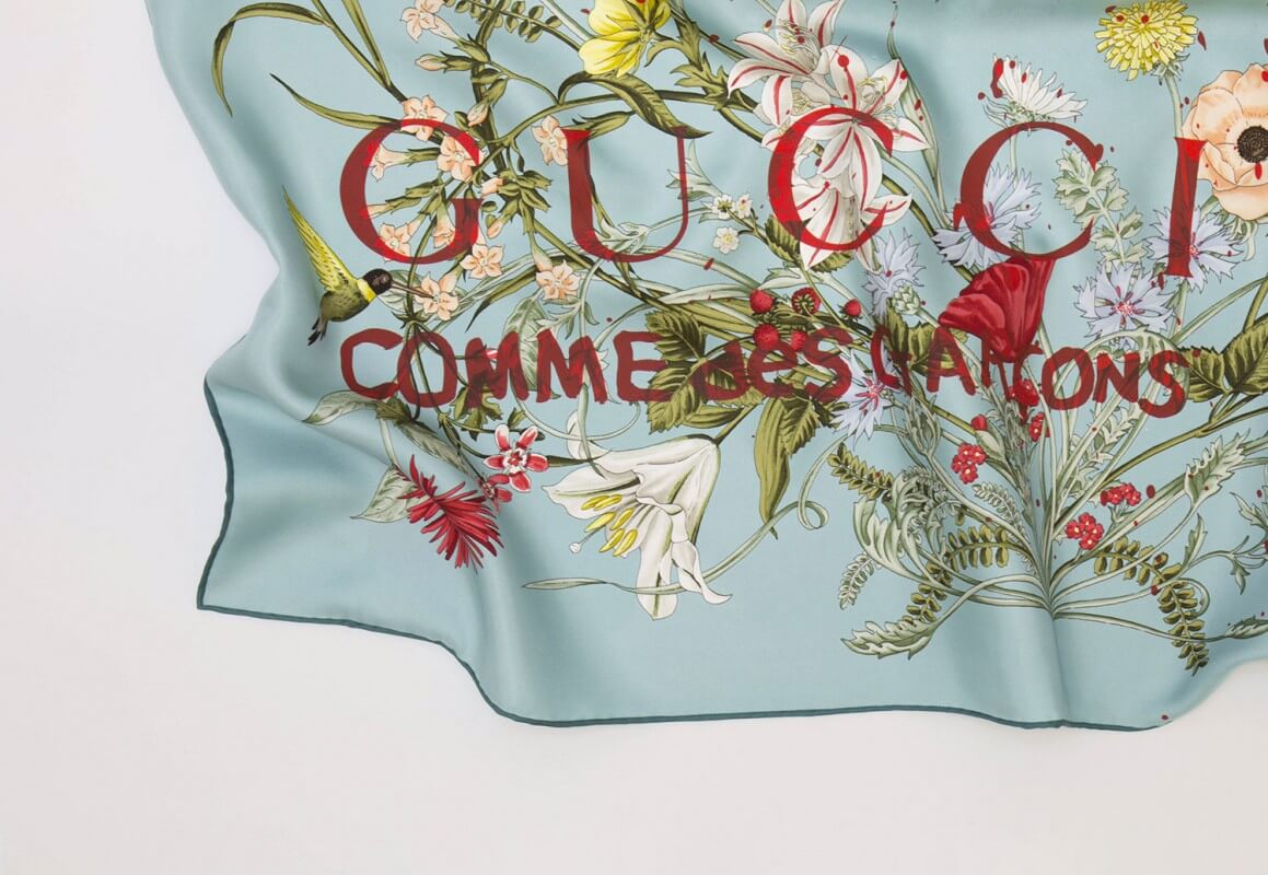 gucci and comme des garcons