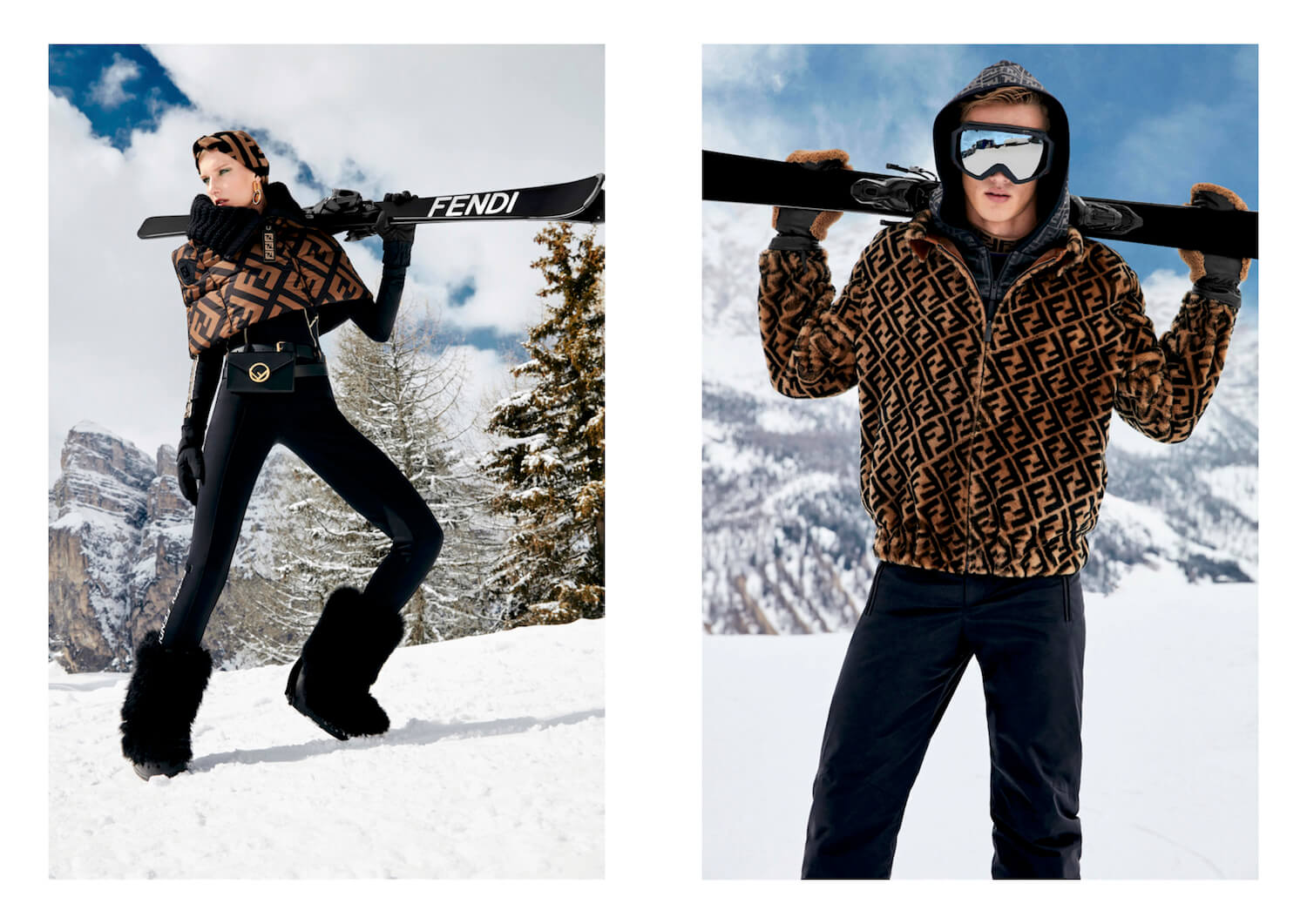 fendi ski clothes