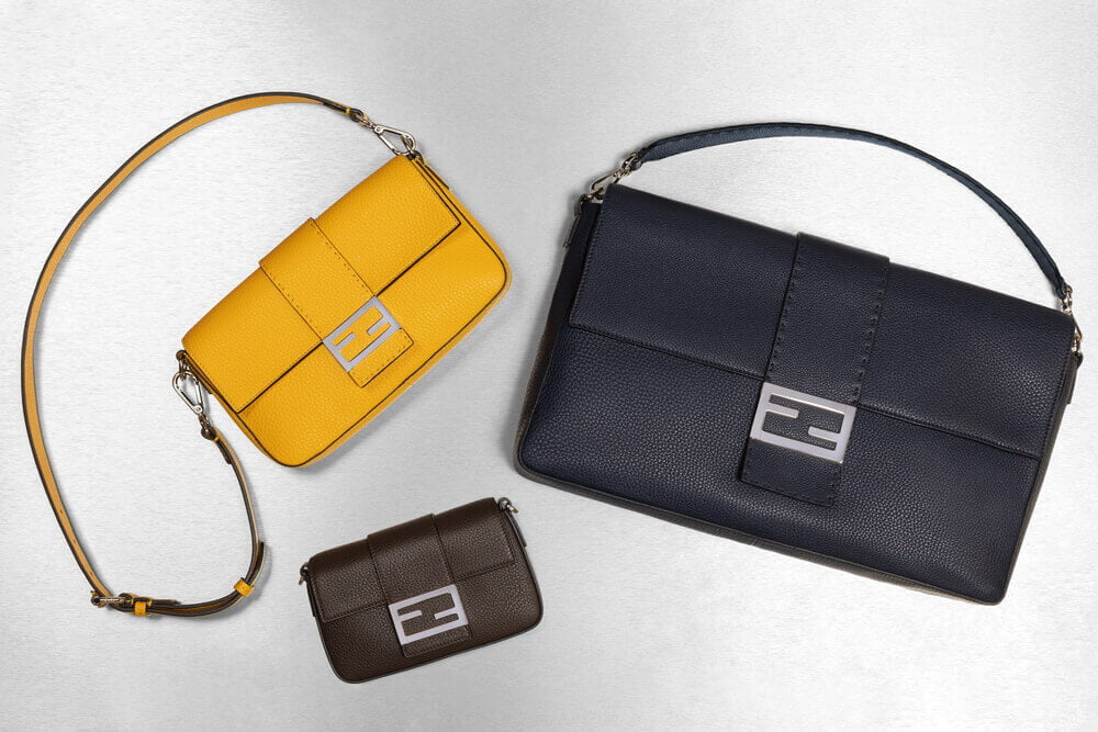 fendi baguette size