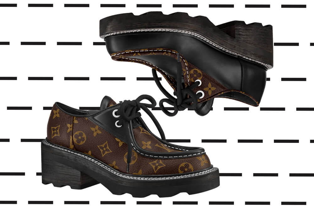 Louis Vuitton Beaubourg Platform Derby 