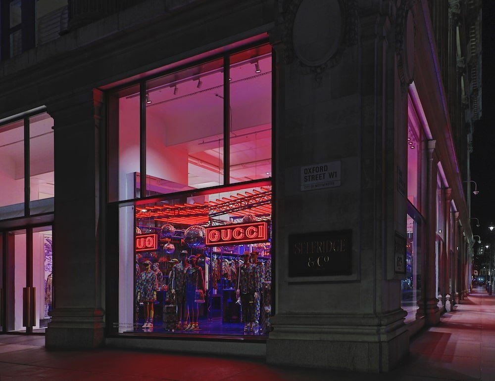 Derfor Zoo om natten mosaik Have you been to the new Gucci Pop-Up at Selfridges Yet? It's Trippin' with  Gs! - 10 Magazine