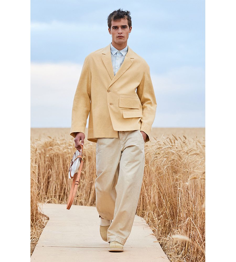 Derrida, asymmetrical dresses, and a wheat field: Deconstructing the Jacquemus  Spring 2021 collection