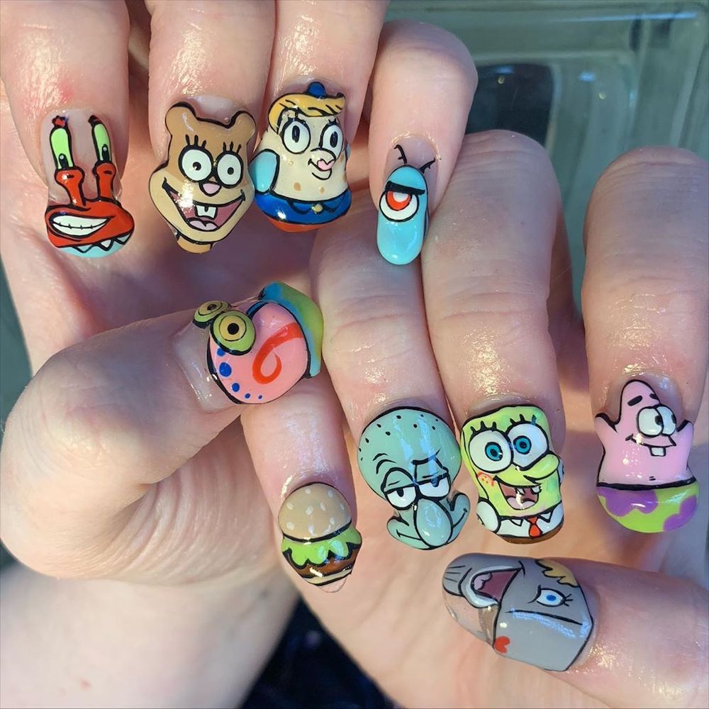 Featured image of post Smiley Face Nails Short - Seriously though, imo, long nails are way too complicated.