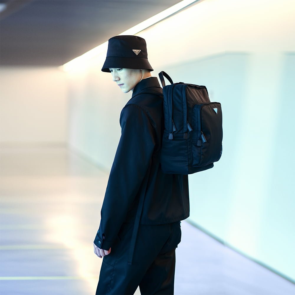 prada bucket hat selfridges