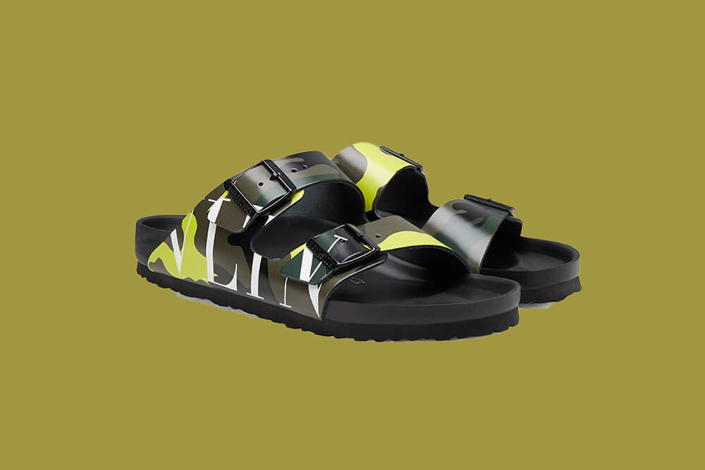 valentino birkenstock collab